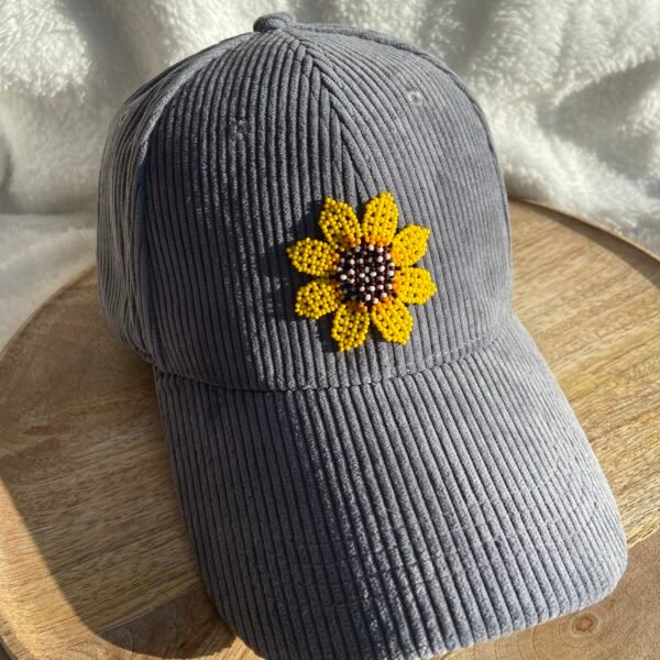 Casquette Girasol - Gris foncé – Image 3